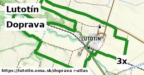 doprava v Lutotín