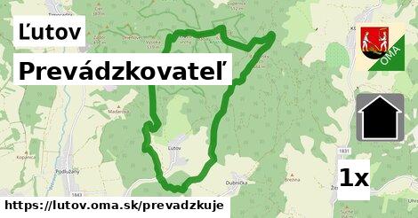 prevádzkovateľ v Ľutov