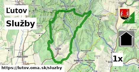 služby v Ľutov