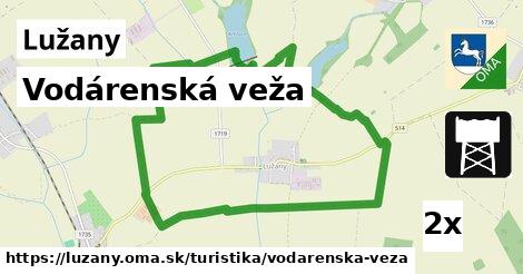 Vodárenská veža, Lužany