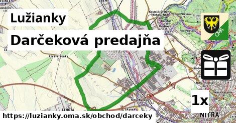 Darčeková predajňa, Lužianky