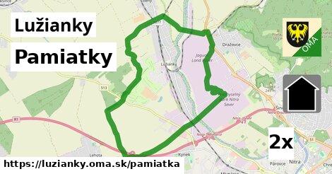 pamiatky v Lužianky