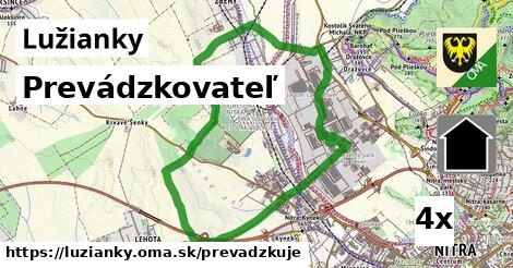 prevádzkovateľ v Lužianky