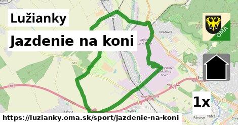 jazdenie na koni v Lužianky