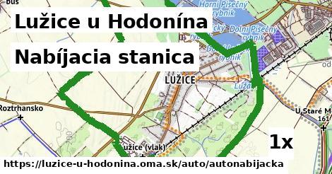 nabíjacia stanica v Lužice u Hodonína