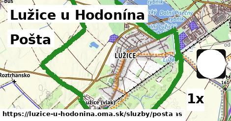 Pošta, Lužice u Hodonína