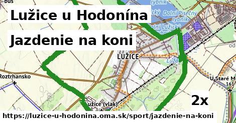 Jazdenie na koni, Lužice u Hodonína