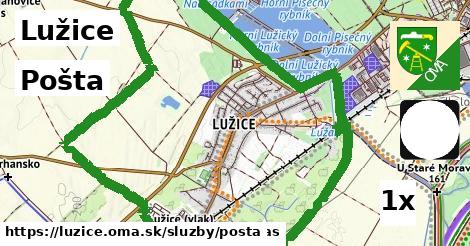 pošta v Lužice