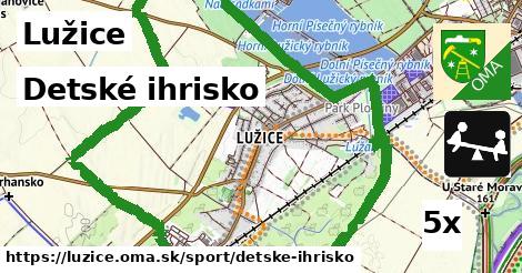 Detské ihrisko, Lužice
