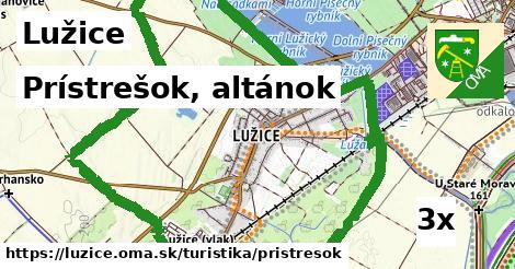 Prístrešok, altánok, Lužice