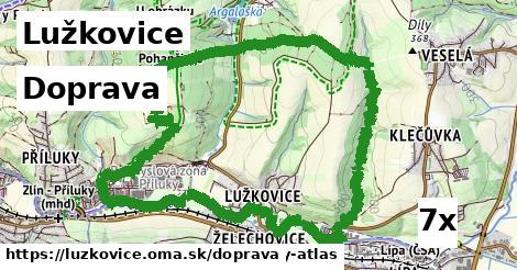 doprava v Lužkovice