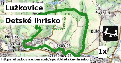 Detské ihrisko, Lužkovice