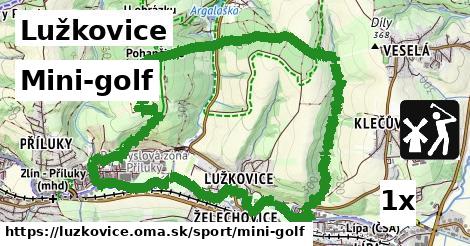 mini-golf v Lužkovice