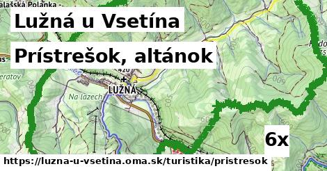 prístrešok, altánok v Lužná u Vsetína