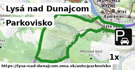 Parkovisko, Lysá nad Dunajcom