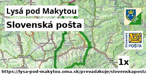 Slovenská pošta, Lysá pod Makytou