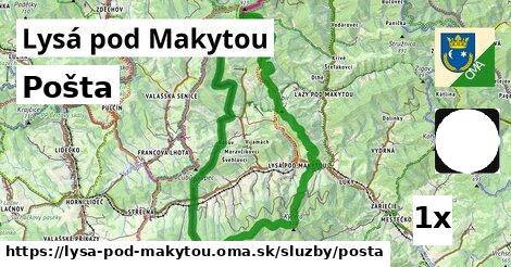 Pošta, Lysá pod Makytou