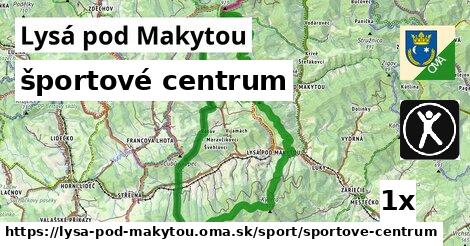 športové centrum, Lysá pod Makytou