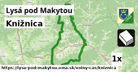 Knižnica, Lysá pod Makytou