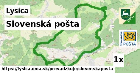 Slovenská pošta, Lysica