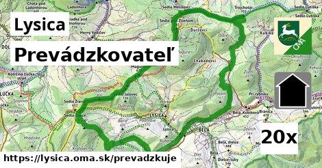 prevádzkovateľ v Lysica