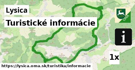 Turistické informácie, Lysica