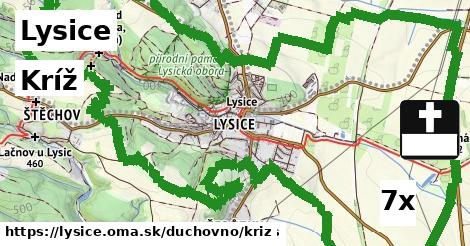 Kríž, Lysice