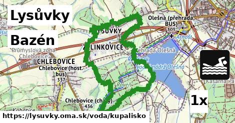 bazén v Lysůvky