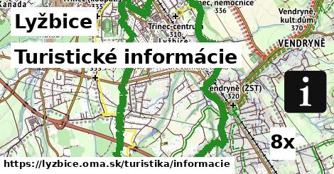 Turistické informácie, Lyžbice