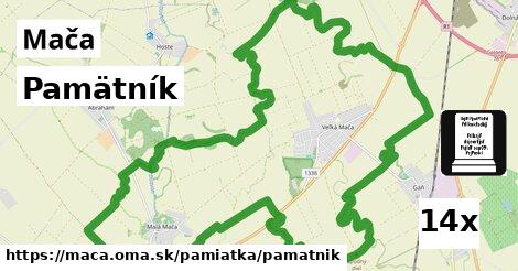 Pamätník, Mača