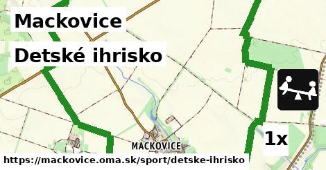 Detské ihrisko, Mackovice