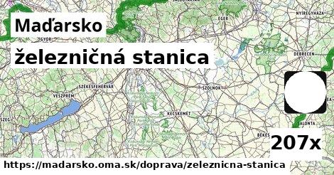 železničná stanica, Maďarsko