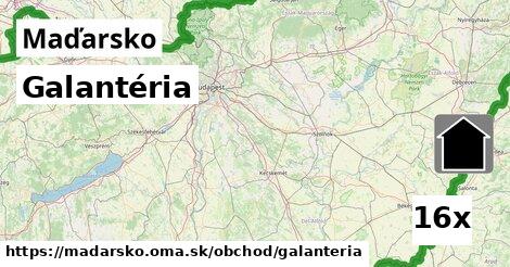 Galantéria, Maďarsko