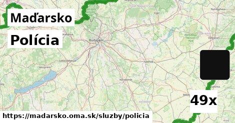 Polícia, Maďarsko