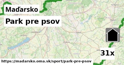 Park pre psov, Maďarsko