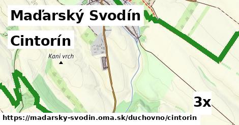 Cintorín, Maďarský Svodín