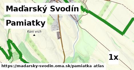 pamiatky v Maďarský Svodín