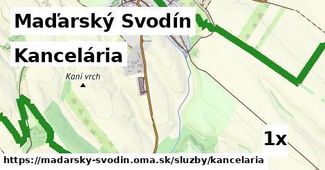 Kancelária, Maďarský Svodín