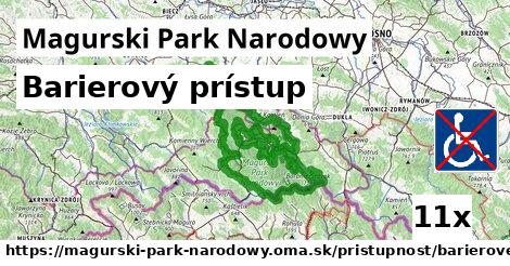 Barierový prístup, Magurski Park Narodowy