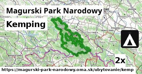 Kemping, Magurski Park Narodowy