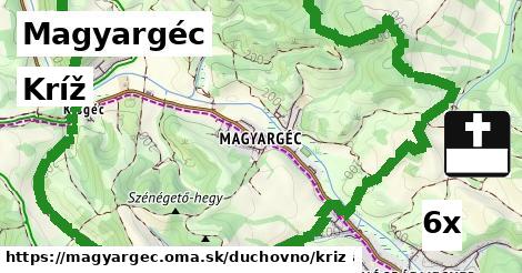 Kríž, Magyargéc