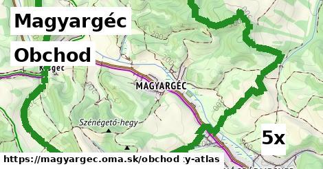 obchod v Magyargéc