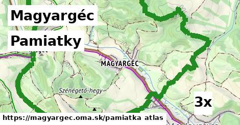 pamiatky v Magyargéc