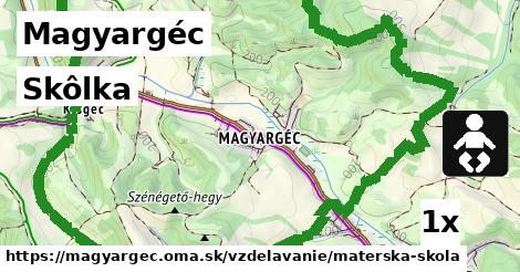 Skôlka, Magyargéc