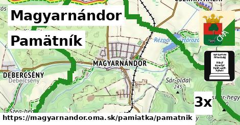 Pamätník, Magyarnándor