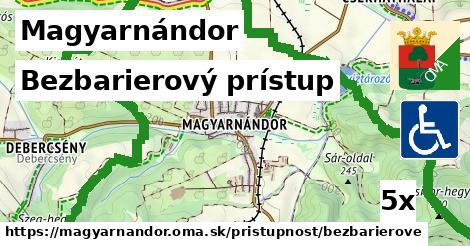 Bezbarierový prístup, Magyarnándor