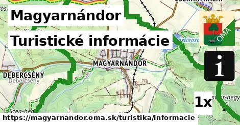 Turistické informácie, Magyarnándor