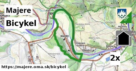 bicykel v Majere