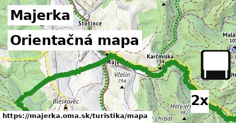 Orientačná mapa, Majerka