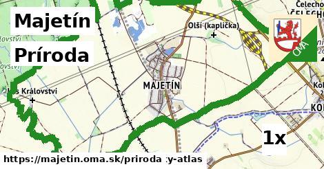 príroda v Majetín